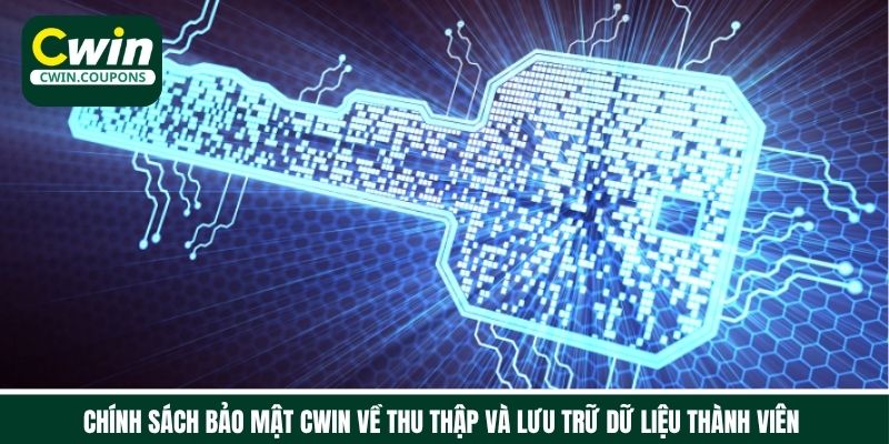 Chính sách bảo mật Cwin về thu thập và lưu trữ dữ liệu thành viên