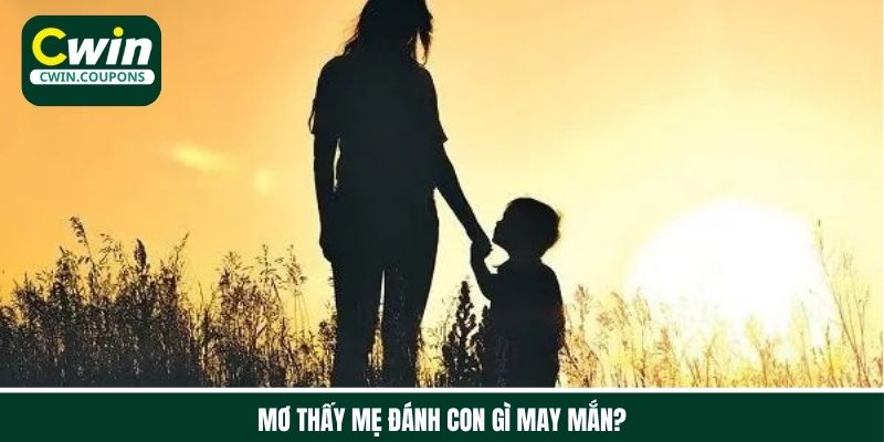Nằm mơ thấy mẹ đánh con gì may mắn?