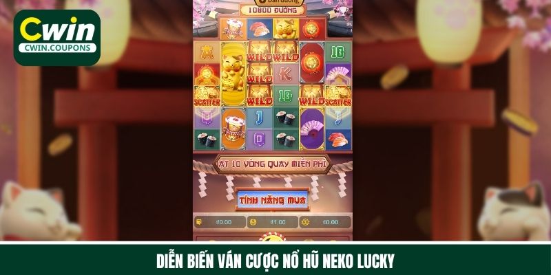 Quy trình quay hũ Neko Lucky đơn giản dành cho newbie